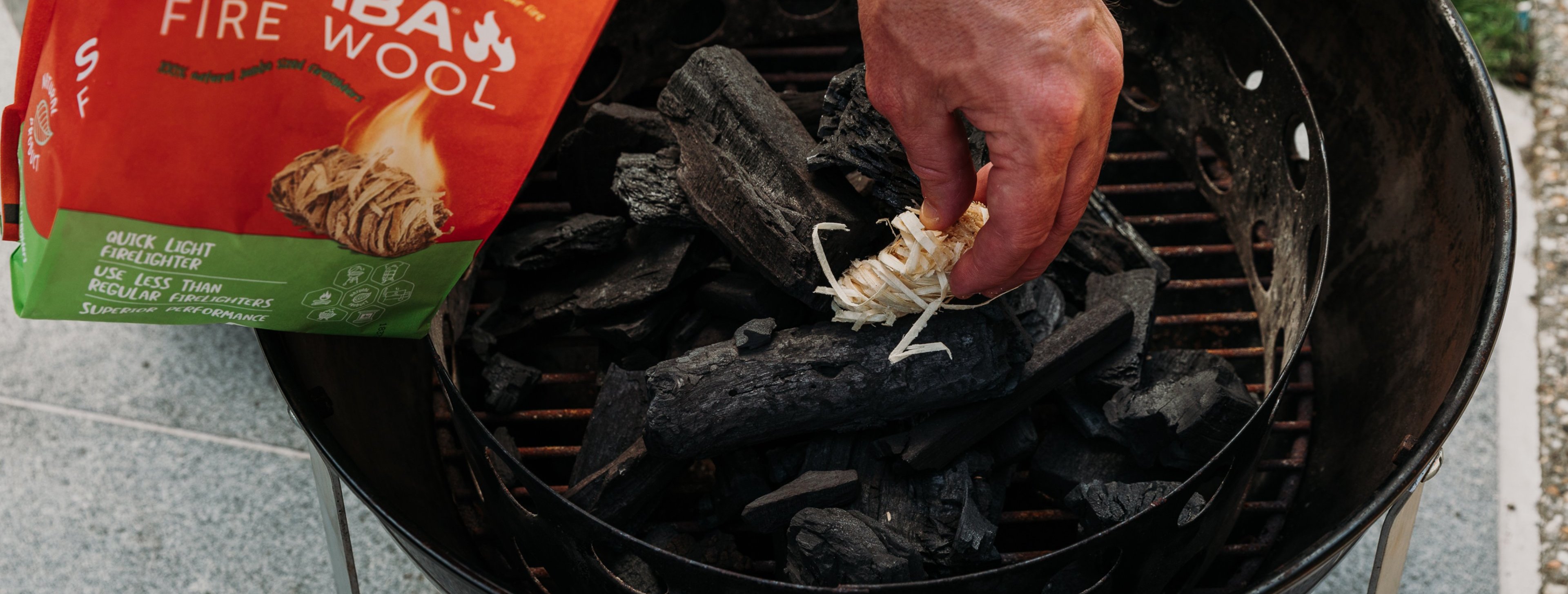 So fire, so good with all-natural Fire Wool Firelighters by Samba