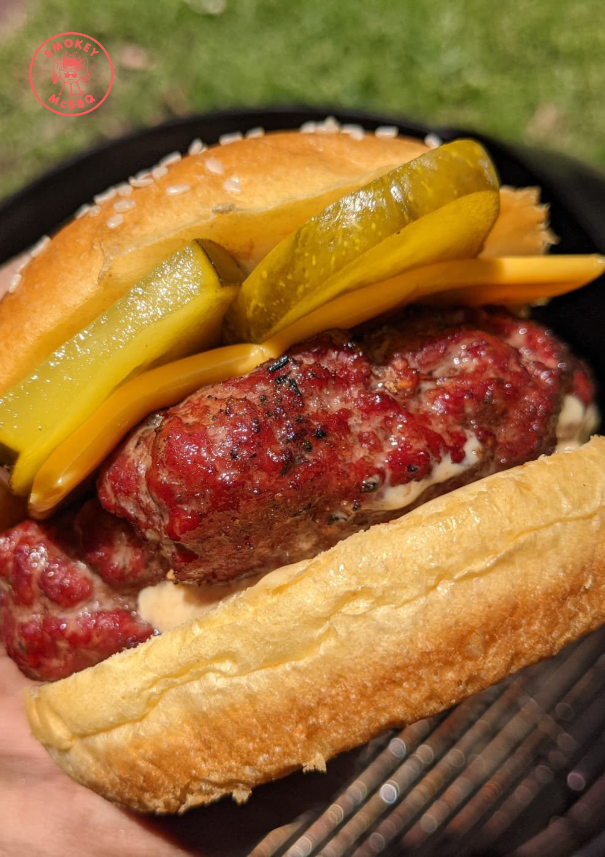 Cheese Burger by Smokey McBBQ