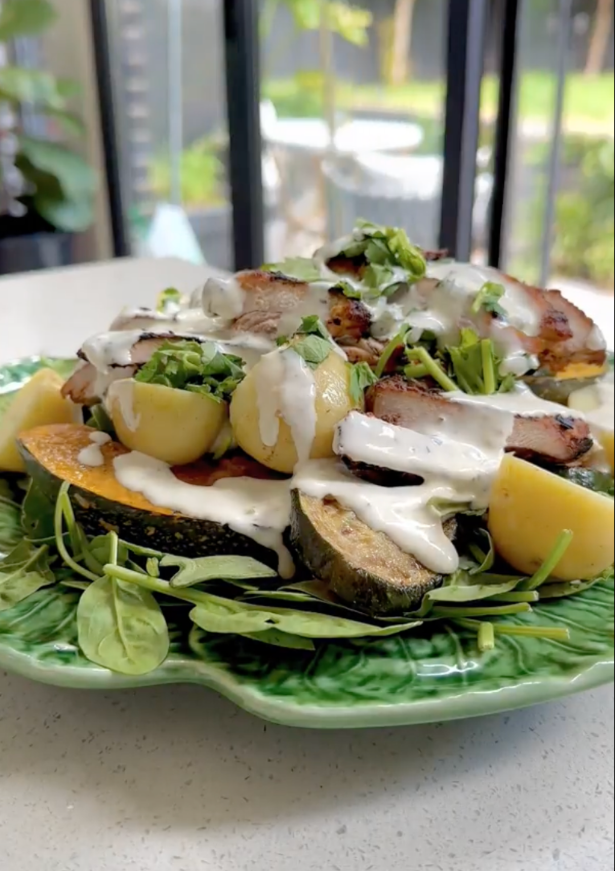 Chicken & Pumpkin Salad