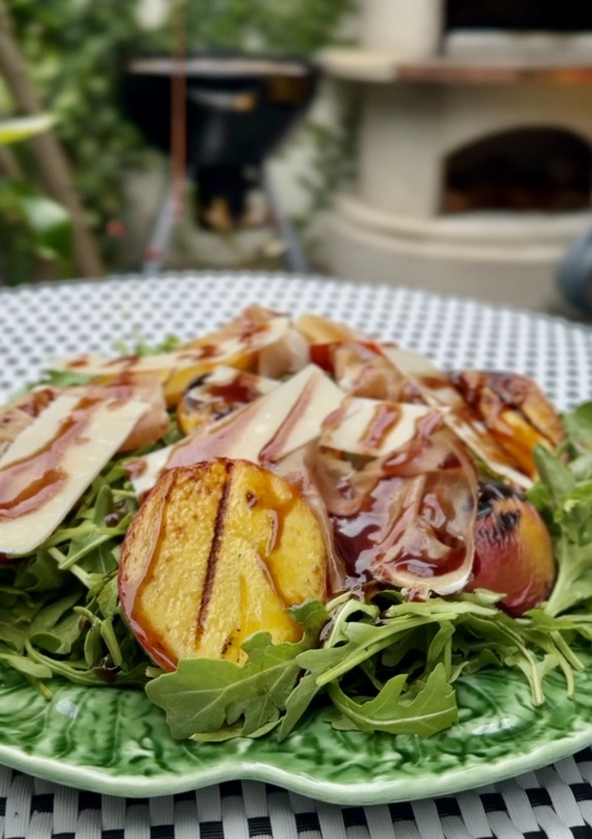 Grilled Peach Salad