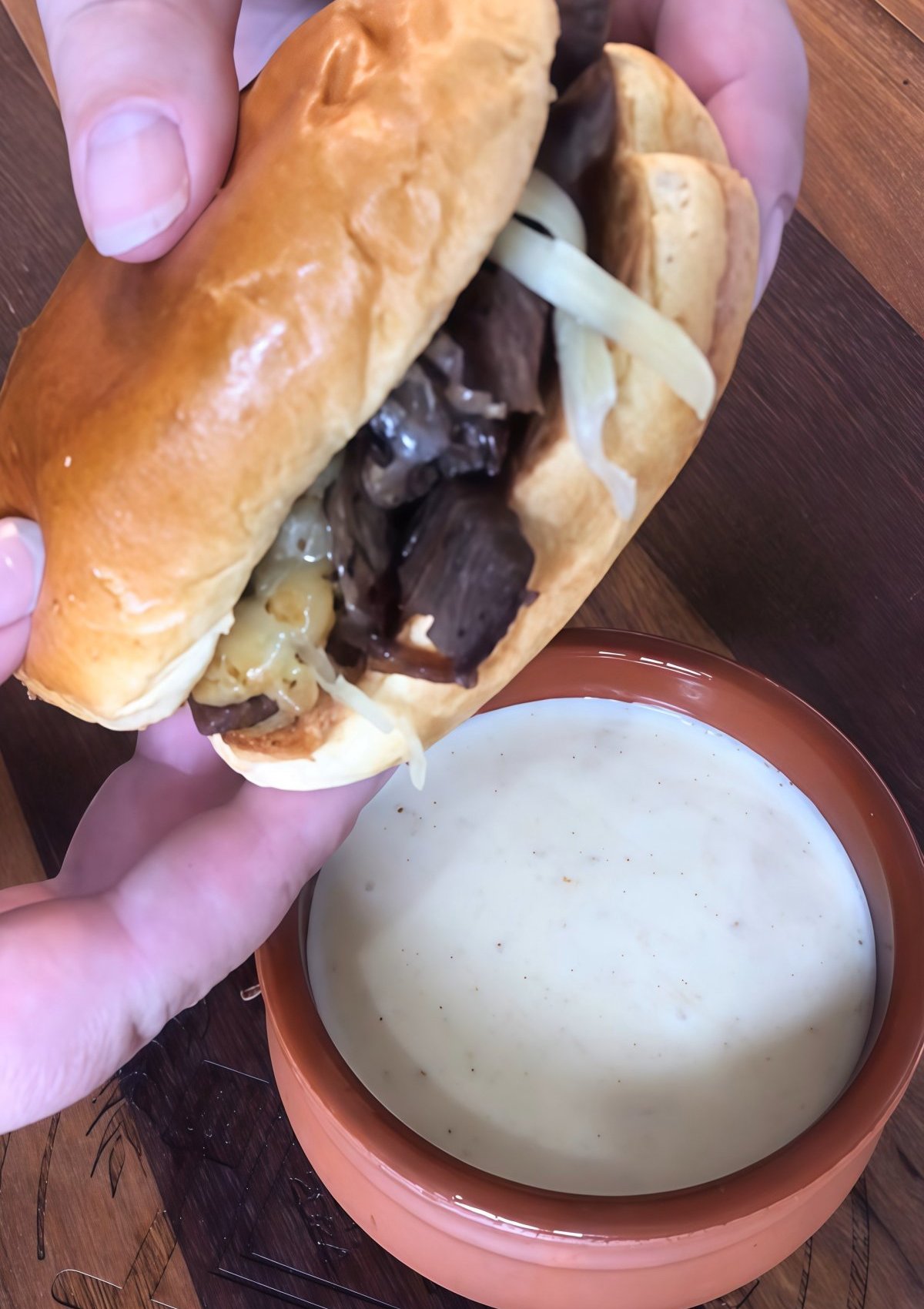 Hayley's Brisket Cheese Dip