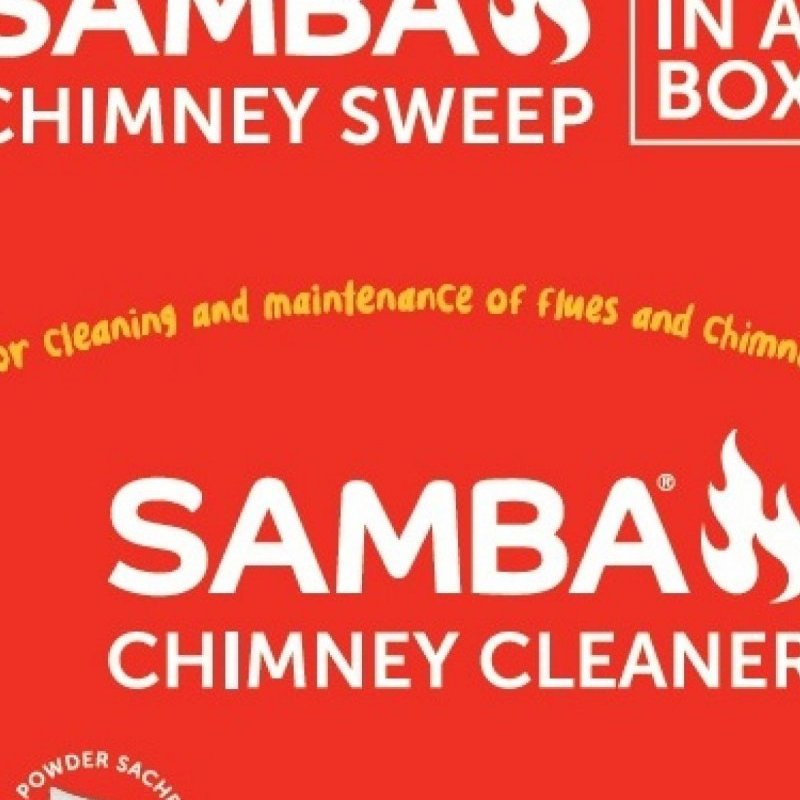 What is the difference between the Samba Chimney Sweep in a box and the Chimney Cleaner Sachets.